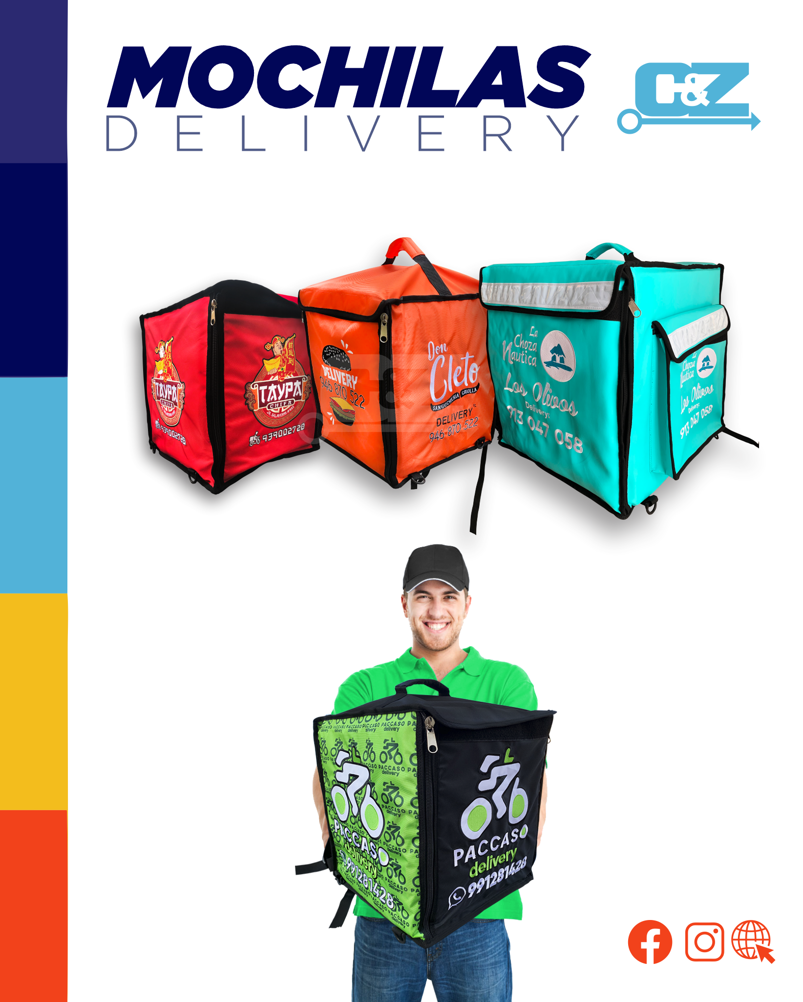 Mochila Delivery Movil