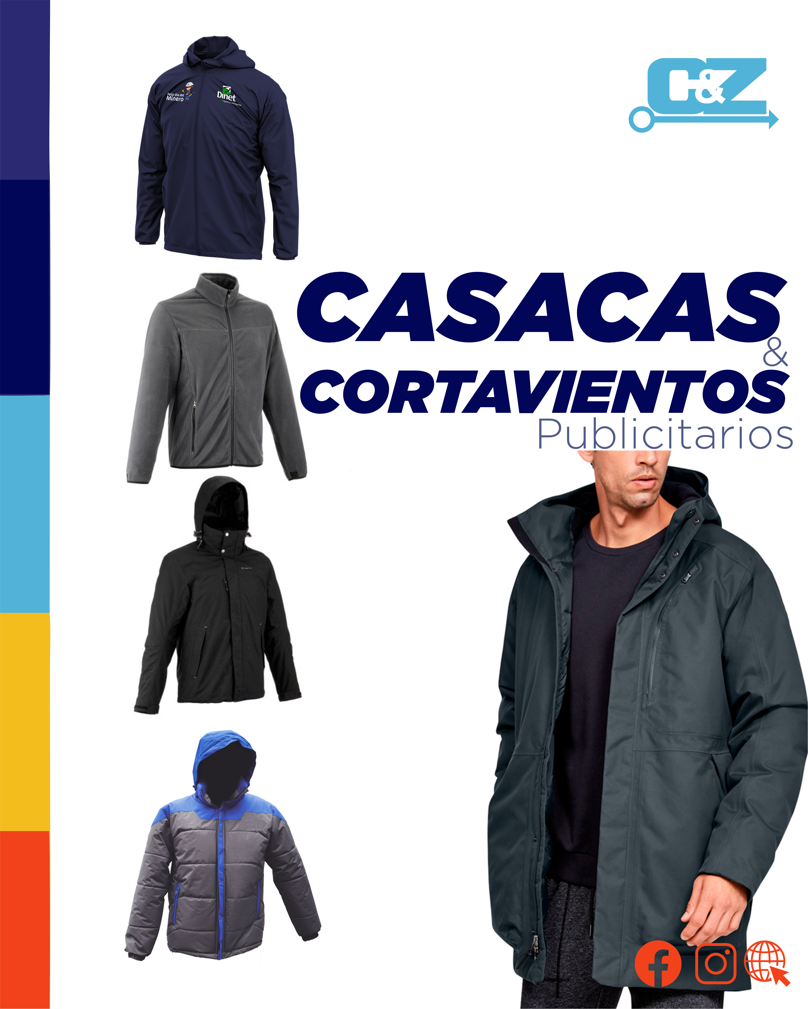 Casacas y Cortavientos